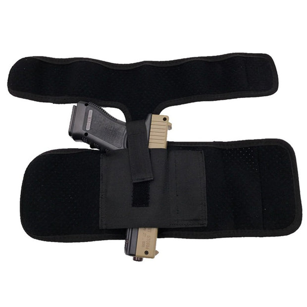 Secure Strap Leg Pistol Gun Holster - US Tactical Warehouse