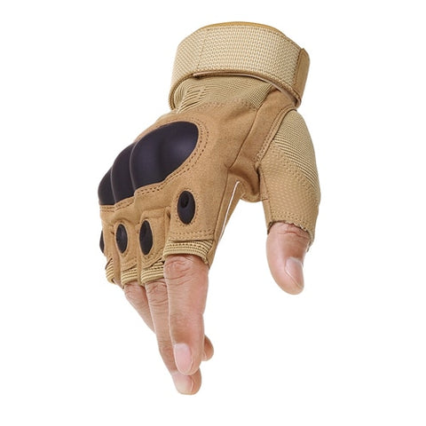 Combat Hard Knuckle Half Finger Gloves - US Tactical Warehouse