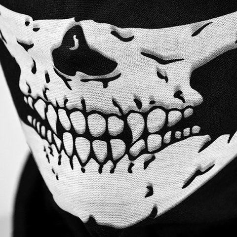 Skull Half Face Mask - US Tactical Warehouse
