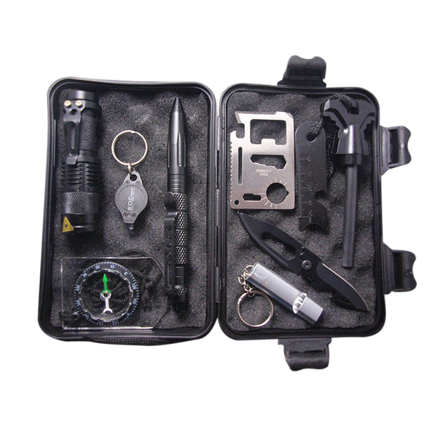 10 in 1 Emergency Survival Kit - US Tactical Warehouse