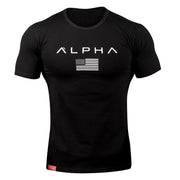 2018 Mens Military Army T Shirt 2017 Men Star Loose Cotton T-shirt O-neck Alpha America Size Short Sleeve Tshirts - US Tactical Warehouse